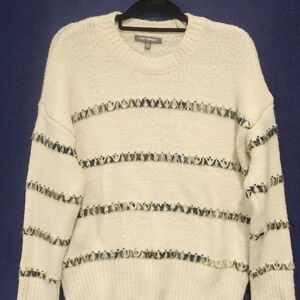 Versatile Grey Women's Sweater - Timeless Style, Size L, Feminine Fit